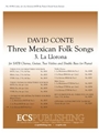Three Mexican Folk Songs: 3. La Llarona