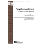 Pange lingua gloriosi from Four Sacred Choruses