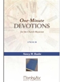 One Minute Devotions For The Church Musician