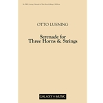 Serenade for Three Horns and Strings (Additional Full Score)