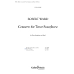 Concerto for Tenor Saxophone and Band (Additional Band Score)