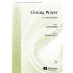 Closing Prayer (Choral Score)