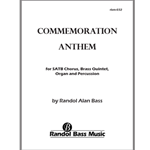 Commemoration Anthem (Choral Score)