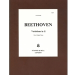 Six Very Easy Variations on an Original Theme in G, WoO 77