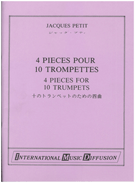 4 Pieces For 10 Trumpets
