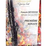 PREMIERE SONATE CLARINETTE EN UT ET PIANO