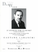 35 Studies For Clarinet  In Maj & Min