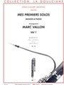 Mes Premiers Solo  Volume 1