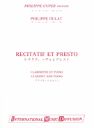 Recitatif Et Presto