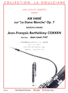 Air Varie Sur La Dame Blanche  Opus 7