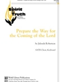 Prepare the Way for the Coming of the Lord