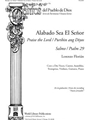 Alabado Sea El Senor: Salmo 29