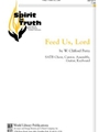 Feed Us, Lord