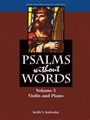 Psalms without Words - Volume 3 - Violin and Piano