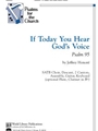 If Today You Hear God's Voice