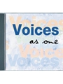 Voices As One - CD