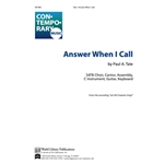 ANSWER WHEN I CALL