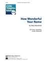 How Wonderful Your Name: Ps 8-Macalintal