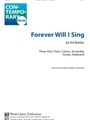 Forever Will I Sing