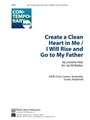 Create a Clean Heart in Me / I Will Rise and Go to My Father