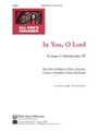 In You O Lord