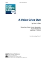 A Voice Cries Out