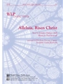 Alleluia, Risen Christ