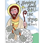 A Shepherd Should Smell Like Sheep Poster