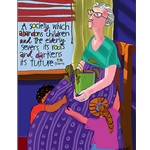 Children and the Elderly Poster