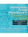 Teaching Music Through Performance In Beginning Band