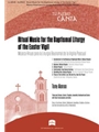 Ritual Music for the Baptismal Liturgy of the Easter Vigil / Musica Ritual para la Liturgia Bautismal de la Vigilia Pascual - Instrument edition