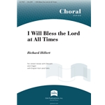 I Will Bless the Lord at All Times - Instrument edition
