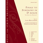Finale to Symphony in D Minor: "La Casa del Diavolo" - Full Score and Parts
