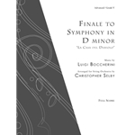 Finale to Symphony in D Minor: "La Casa del Diavolo" - Full Score only