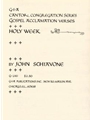Gospel Acclamation Verses for Holy Week