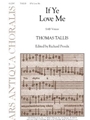 If Ye Love Me