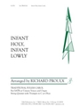 Infant Holy, Infant Lowly - Instrument edition