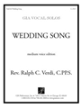 Wedding Song - Medium Voice edition