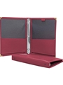 Deluxe Folio w/3-Ring Binder-Maroon
