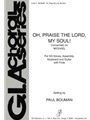 Oh, Praise the Lord, My Soul! - Instrument edition