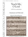 Teach Me, O Lord