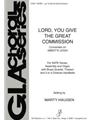 Lord, You Give the Great Commission - Instrument edition