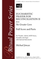Eucharistic Prayer for Reconciliation II - Instrument edition