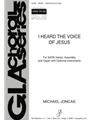 I Heard the Voice of Jesus - Instrument edition