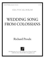 Wedding Song from Colossians