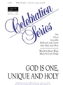 God Is One, Unique and Holy - Instrument edition