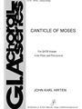 Canticle of Moses - Instrument edition