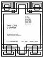This Love, O Christ - Instrument edition