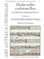 Hodie nobis coelorum Rex