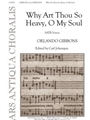 Why Art Thou So Heavy, O My Soul